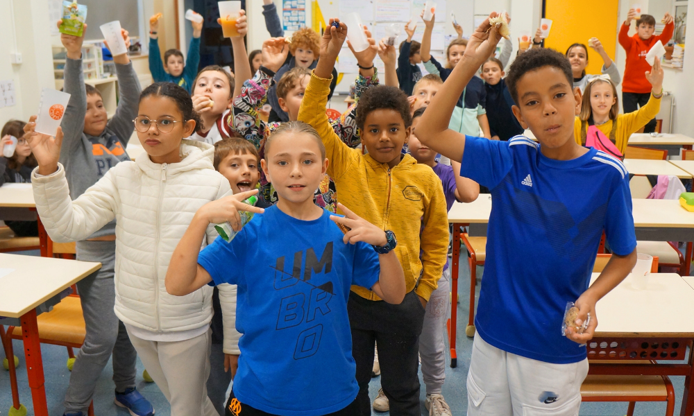 Opération brioches à l’école